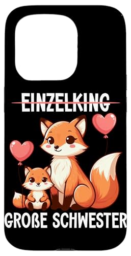 Große Schwester Fuchsliebhaber Älteres Baby Geschwister Hülle für iPhone 15 Pro Große Schwester Fuchsliebhaber Älteres Baby Geschwister Hülle für iPhone 15 Pro von Ältere Schwester in spe Süßer Fuchs Neue Schwester