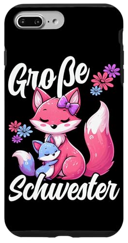 Große Schwester Fuchsliebhaber Älteres Baby Geschwister Hülle für iPhone 7 Plus/8 Plus Große Schwester Fuchsliebhaber Älteres Baby Geschwister Hülle für iPhone 7 Plus/8 Plus von Ältere Schwester in spe Süßer Fuchs Neue Schwester