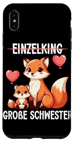 Große Schwester Fuchsliebhaber Älteres Baby Geschwister Hülle für iPhone XS Max Große Schwester Fuchsliebhaber Älteres Baby Geschwister Hülle für iPhone XS Max von Ältere Schwester in spe Süßer Fuchs Neue Schwester