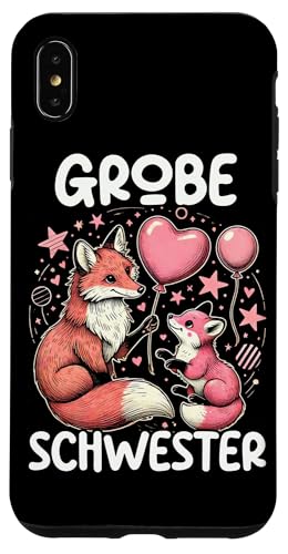 Große Schwester Fuchsliebhaber Älteres Baby Geschwister Hülle für iPhone XS Max Große Schwester Fuchsliebhaber Älteres Baby Geschwister Hülle für iPhone XS Max von Ältere Schwester in spe Süßer Fuchs Neue Schwester