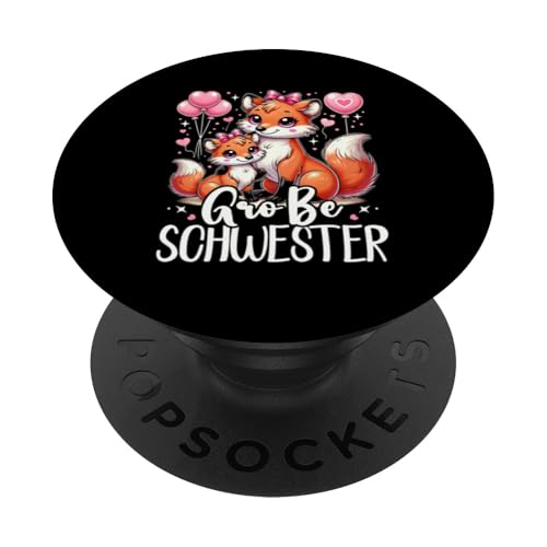 Große Schwester Fuchsliebhaber Älteres Baby Geschwister PopSockets Klebender PopGrip Große Schwester Fuchsliebhaber Älteres Baby Geschwister PopSockets Klebender PopGrip von Ältere Schwester in spe Süßer Fuchs Neue Schwester