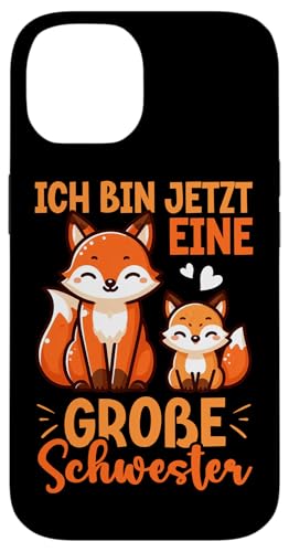 Ich Bin Jetzt Eine Große Schwester Älteres Baby Geschwister Hülle für iPhone 14 Ich Bin Jetzt Eine Große Schwester Älteres Baby Geschwister Hülle für iPhone 14 von Ältere Schwester in spe Süßer Fuchs Neue Schwester