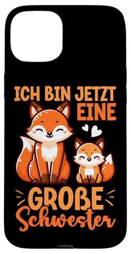 Ich Bin Jetzt Eine Große Schwester Älteres Baby Geschwister Hülle für iPhone 15 Plus Ich Bin Jetzt Eine Große Schwester Älteres Baby Geschwister Hülle für iPhone 15 Plus von Ältere Schwester in spe Süßer Fuchs Neue Schwester
