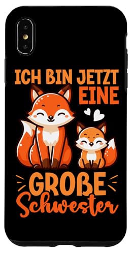 Ich Bin Jetzt Eine Große Schwester Älteres Baby Geschwister Hülle für iPhone XS Max Ich Bin Jetzt Eine Große Schwester Älteres Baby Geschwister Hülle für iPhone XS Max von Ältere Schwester in spe Süßer Fuchs Neue Schwester