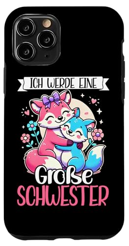 Ich Werde Große Schwester Fuchs Älteres Baby Geschwister Hülle für iPhone 11 Pro Ich Werde Große Schwester Fuchs Älteres Baby Geschwister Hülle für iPhone 11 Pro von Ältere Schwester in spe Süßer Fuchs Neue Schwester