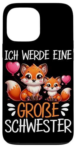 Ich Werde Große Schwester Fuchs Älteres Baby Geschwister Hülle für iPhone 13 Pro Max Ich Werde Große Schwester Fuchs Älteres Baby Geschwister Hülle für iPhone 13 Pro Max von Ältere Schwester in spe Süßer Fuchs Neue Schwester