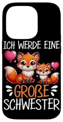 Ich Werde Große Schwester Fuchs Älteres Baby Geschwister Hülle für iPhone 14 Pro Ich Werde Große Schwester Fuchs Älteres Baby Geschwister Hülle für iPhone 14 Pro von Ältere Schwester in spe Süßer Fuchs Neue Schwester