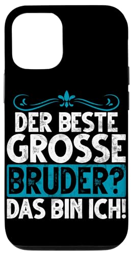 Der Beste Große Bruder Das Bin Ich Älteres Geschwister Hülle für iPhone 12/12 Pro Der Beste Große Bruder Das Bin Ich Älteres Geschwister Hülle für iPhone 12/12 Pro von Älterer Bruder in spe Süßer Neuer Babybruder