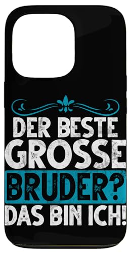 Der Beste Große Bruder Das Bin Ich Älteres Geschwister Hülle für iPhone 13 Pro Der Beste Große Bruder Das Bin Ich Älteres Geschwister Hülle für iPhone 13 Pro von Älterer Bruder in spe Süßer Neuer Babybruder