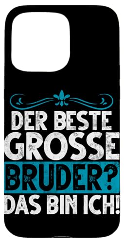 Der Beste Große Bruder Das Bin Ich Älteres Geschwister Hülle für iPhone 15 Pro Max Der Beste Große Bruder Das Bin Ich Älteres Geschwister Hülle für iPhone 15 Pro Max von Älterer Bruder in spe Süßer Neuer Babybruder