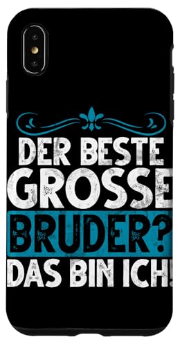 Der Beste Große Bruder Das Bin Ich Älteres Geschwister Hülle für iPhone XS Max Der Beste Große Bruder Das Bin Ich Älteres Geschwister Hülle für iPhone XS Max von Älterer Bruder in spe Süßer Neuer Babybruder