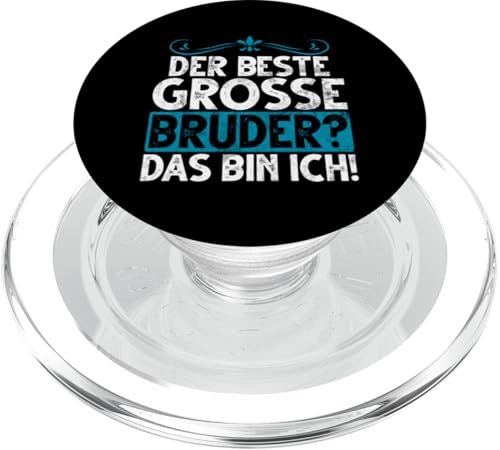 Der Beste Große Bruder Das Bin Ich Älteres Geschwister PopSockets PopGrip für MagSafe Der Beste Große Bruder Das Bin Ich Älteres Geschwister PopSockets PopGrip für MagSafe von Älterer Bruder in spe Süßer Neuer Babybruder