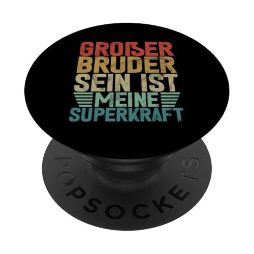 Großer Bruder Sein Ist Meine Superkraft Älteres Geschwister PopSockets Klebender PopGrip Großer Bruder Sein Ist Meine Superkraft Älteres Geschwister PopSockets Klebender PopGrip von Älterer Bruder in spe Süßer Neuer Babybruder