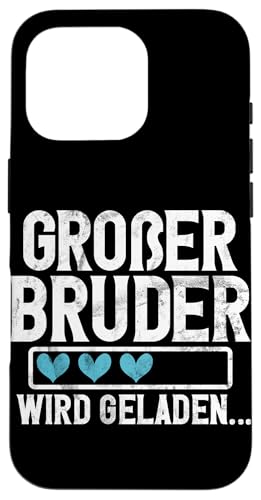 Großer Bruder Wird Geladen Älteres Baby Geschwister Geburt Hülle für iPhone 16 Pro Großer Bruder Wird Geladen Älteres Baby Geschwister Geburt Hülle für iPhone 16 Pro von Älterer Bruder in spe Süßer Neuer Babybruder