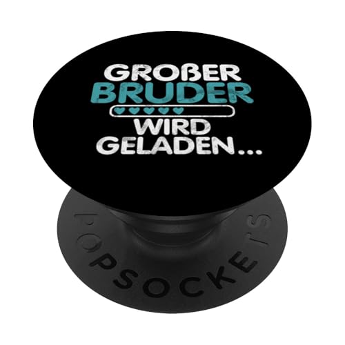 Großer Bruder Wird Geladen Älteres Baby Geschwister Geburt PopSockets Klebender PopGrip Großer Bruder Wird Geladen Älteres Baby Geschwister Geburt PopSockets Klebender PopGrip von Älterer Bruder in spe Süßer Neuer Babybruder