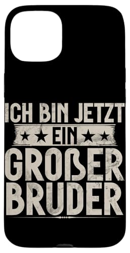 Ich Bin Jetzt Ein Großer Bruder Älteres Baby Geschwister Hülle für iPhone 15 Plus Ich Bin Jetzt Ein Großer Bruder Älteres Baby Geschwister Hülle für iPhone 15 Plus von Älterer Bruder in spe Süßer Neuer Babybruder