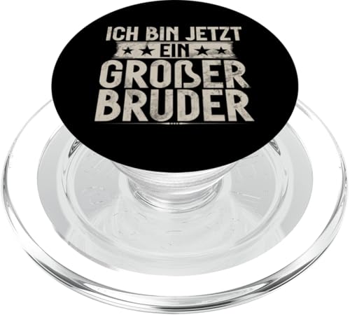 Ich Bin Jetzt Ein Großer Bruder Älteres Baby Geschwister PopSockets PopGrip für MagSafe Ich Bin Jetzt Ein Großer Bruder Älteres Baby Geschwister PopSockets PopGrip für MagSafe von Älterer Bruder in spe Süßer Neuer Babybruder