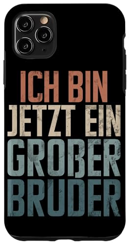 Ich Bin Jetzt Ein Großer Bruder Älteres Geschwister Geburt Hülle für iPhone 11 Pro Max Ich Bin Jetzt Ein Großer Bruder Älteres Geschwister Geburt Hülle für iPhone 11 Pro Max von Älterer Bruder in spe Süßer Neuer Babybruder