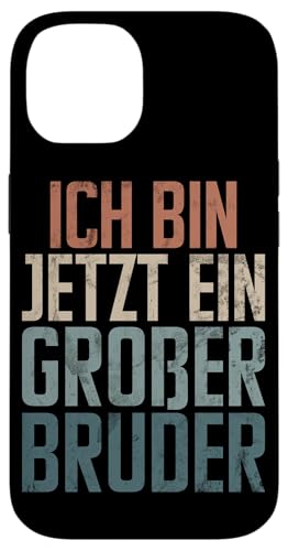 Ich Bin Jetzt Ein Großer Bruder Älteres Geschwister Geburt Hülle für iPhone 14 Ich Bin Jetzt Ein Großer Bruder Älteres Geschwister Geburt Hülle für iPhone 14 von Älterer Bruder in spe Süßer Neuer Babybruder