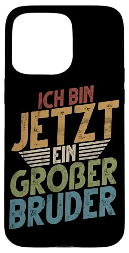 Ich Bin Jetzt Ein Großer Bruder Älteres Geschwister Geburt Hülle für iPhone 15 Pro Max Ich Bin Jetzt Ein Großer Bruder Älteres Geschwister Geburt Hülle für iPhone 15 Pro Max von Älterer Bruder in spe Süßer Neuer Babybruder
