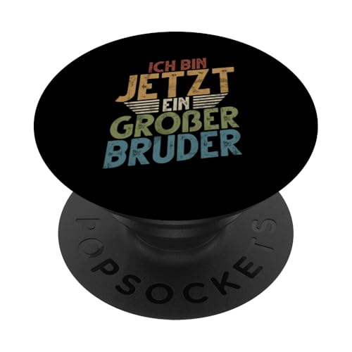 Ich Bin Jetzt Ein Großer Bruder Älteres Geschwister Geburt PopSockets Klebender PopGrip Ich Bin Jetzt Ein Großer Bruder Älteres Geschwister Geburt PopSockets Klebender PopGrip von Älterer Bruder in spe Süßer Neuer Babybruder