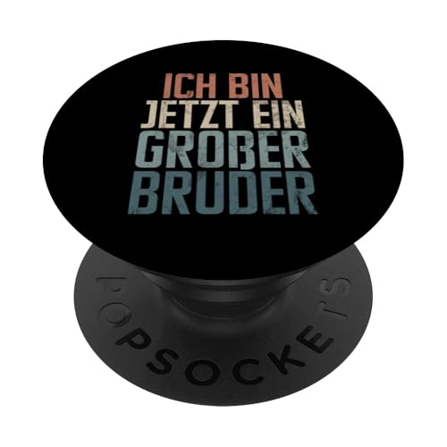 Ich Bin Jetzt Ein Großer Bruder Älteres Geschwister Geburt PopSockets Klebender PopGrip Ich Bin Jetzt Ein Großer Bruder Älteres Geschwister Geburt PopSockets Klebender PopGrip von Älterer Bruder in spe Süßer Neuer Babybruder