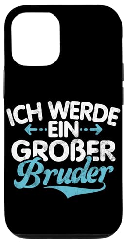 Ich Werde Ein Großer Bruder Älteres Baby Geschwister Baby Hülle für iPhone 12/12 Pro von Älterer Bruder in spe Süßer Neuer Babybruder