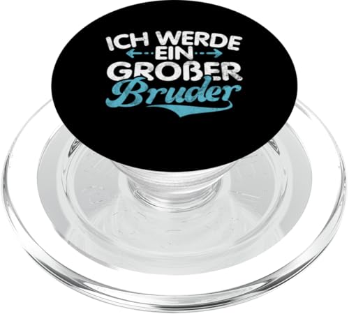 Ich Werde Ein Großer Bruder Älteres Baby Geschwister Baby PopSockets PopGrip für MagSafe Ich Werde Ein Großer Bruder Älteres Baby Geschwister Baby PopSockets PopGrip für MagSafe von Älterer Bruder in spe Süßer Neuer Babybruder