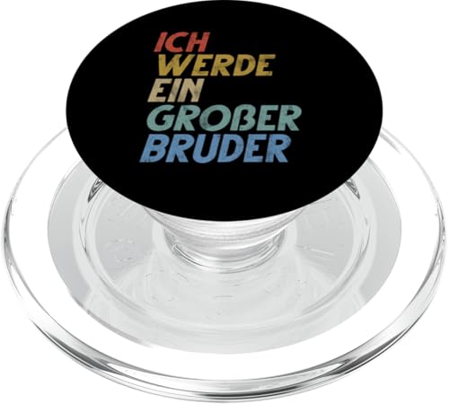 Ich Werde Ein Großer Bruder Älteres Baby Geschwister Geburt PopSockets PopGrip für MagSafe Ich Werde Ein Großer Bruder Älteres Baby Geschwister Geburt PopSockets PopGrip für MagSafe von Älterer Bruder in spe Süßer Neuer Babybruder