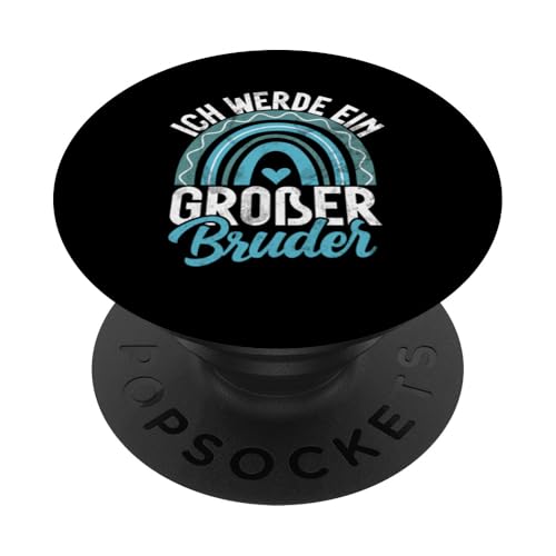 Ich Werde Ein Großer Bruder Geschwister Ankündigung Geburt PopSockets Klebender PopGrip Ich Werde Ein Großer Bruder Geschwister Ankündigung Geburt PopSockets Klebender PopGrip von Älterer Bruder in spe Süßer Neuer Babybruder