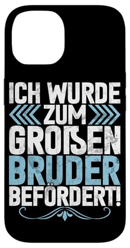 Ich Wurde Zum Großen Bruder Befördert Geschwister Geburt Hülle für iPhone 14 von Älterer Bruder in spe Süßer Neuer Babybruder