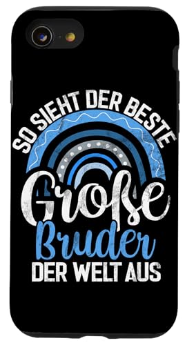 So Sieht Der Beste Große Bruder Der Welt Aus Geburt Hülle für iPhone SE (2020) / 7 / 8 von Älterer Bruder in spe Süßer Neuer Babybruder