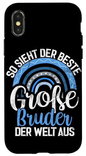 So Sieht Der Beste Große Bruder Der Welt Aus Geburt Hülle für iPhone X/XS So Sieht Der Beste Große Bruder Der Welt Aus Geburt Hülle für iPhone X/XS von Älterer Bruder in spe Süßer Neuer Babybruder