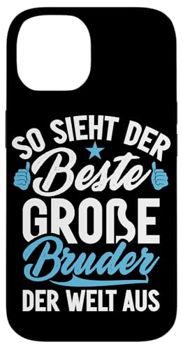 So Sieht Der Beste Große Bruder Der Welt Aus Geschwister Hülle für iPhone 14 So Sieht Der Beste Große Bruder Der Welt Aus Geschwister Hülle für iPhone 14 von Älterer Bruder in spe Süßer Neuer Babybruder