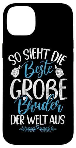 So Sieht Die Beste Große Bruder Der Welt Aus Geschwister Hülle für iPhone 14 Plus So Sieht Die Beste Große Bruder Der Welt Aus Geschwister Hülle für iPhone 14 Plus von Älterer Bruder in spe Süßer Neuer Babybruder