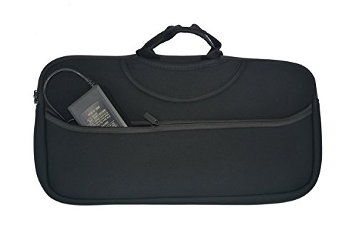 AF-WAN Portable Printer Pouch, Black Soft Neoprene Carrying Case/ Portable Protection Travel Sleeve Cover Pouch Bags (15.5 x 2.5 x 8.5 inches) von AF-WAN
