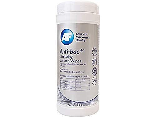 AF ABSCW50T Anti-Bac+ (50) Spenderdose Reinigungstücher von AF