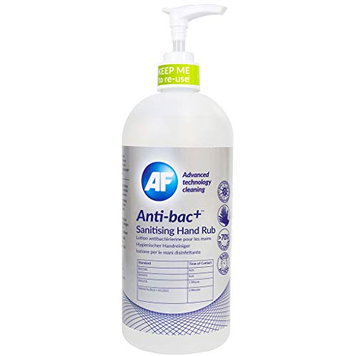 AF Anti Bac+; Antibakterielles Händedesinfektionsgel (70% Alkohol) mit Vitamin E; Zertifiziert nach EN1500, EN1276, EN1650, EN14476:2013 + A1:2015;, ABHHR500 von AF