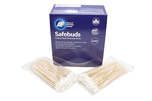 AF Safebuds Reinigungsstaebchen, zur Drucker- & Fax-Reinigung 10x100 Stueck von AF