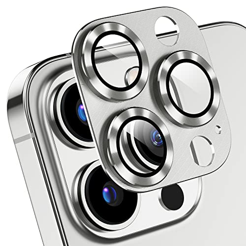 AFARER 2 Stück für iPhone 13 Pro/ 13 Pro Max kameraschutz metall,9H Härte HD Linse Schutzfolie,Linsenschutz ultradünnes,gehärtet Glas Abdeckung,Panzer Schutz Folie,Starke Haftung kratzfeste,Silber AFARER 2 Stück für iPhone 13 Pro/ 13 Pro Max kameraschutz metall,9H Härte HD Linse Schutzfolie,Linsenschutz ultradünnes,gehärtet Glas Abdeckung,Panzer Schutz Folie,Starke Haftung kratzfeste,Silber von AFARER