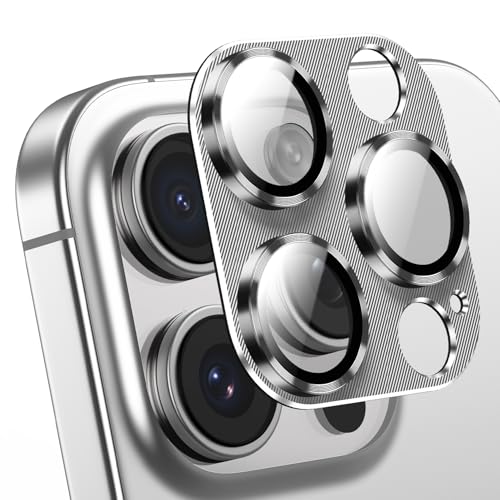 AFARER 2 Stück für iPhone 16 pro/iPhone 16 pro max kameraschutz metall,9H Härte HD Kamera Schutzfolie,Linsenschutz ultradünnes,gehärtet Glas Abdeckung,Panzer Schutz Folie,Starke Haftung,Silber AFARER 2 Stück für iPhone 16 pro/iPhone 16 pro max kameraschutz metall,9H Härte HD Kamera Schutzfolie,Linsenschutz ultradünnes,gehärtet Glas Abdeckung,Panzer Schutz Folie,Starke Haftung,Silber von AFARER