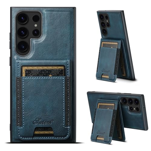AFARER Samsung S22 Ultra Leder Hülle mit Kartenhalter,Handyhülle Kompatibel mit Magsafe,Ledertasche Wireless Charging, Leather Wallet case Stoßfest für Samsung Galaxy S22 Ultra 6.8",Blau AFARER Samsung S22 Ultra Leder Hülle mit Kartenhalter,Handyhülle Kompatibel mit Magsafe,Ledertasche Wireless Charging, Leather Wallet case Stoßfest für Samsung Galaxy S22 Ultra 6.8",Blau von AFARER