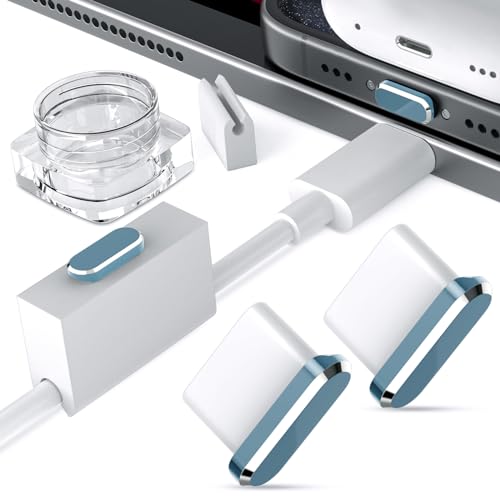 USB C Anti Dust Plug for iPhone 16E 16 15 Pro Max Samsung S25 S24 Ultra A26 A36 A56 Galaxy S23 FE Dust Plugs Protector for Kindle, Type C Charging Port Metal Cover Clip Case for Google Pixel 9a 2 Pack USB C Anti Dust Plug for iPhone 16E 16 15 Pro Max Samsung S25 S24 Ultra A26 A36 A56 Galaxy S23 FE Dust Plugs Protector for Kindle, Type C Charging Port Metal Cover Clip Case for Google Pixel 9a 2 Pack von AFGHOA