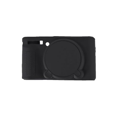 Kamera-Schutzhülle für Canon PowerShot SX740 HS Digitalkamera, weiches Silikon, Schwarz von AFGRAPHIC