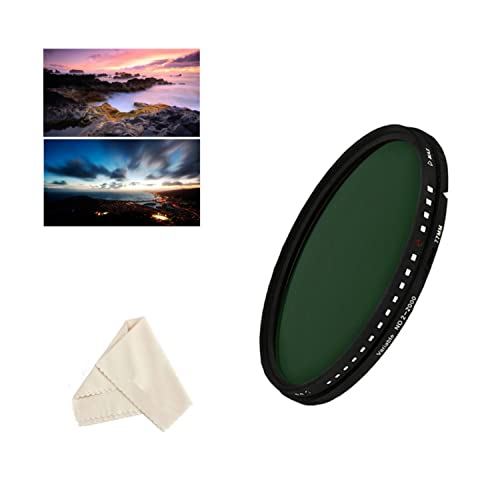 Kameralinse, 37 mm, ND2-2000, Graufilter, variabel, einstellbar, ND-Filter für Panasonic Lumix G100D G100K spiegellose Kamera mit G Vario 12–32 mm f/3.5–5.6 ASPH OIS-Objektiv Kameralinse, 37 mm, ND2-2000, Graufilter, variabel, einstellbar, ND-Filter für Panasonic Lumix G100D G100K spiegellose Kamera mit G Vario 12–32 mm f/3.5–5.6 ASPH OIS-Objektiv von AFGRAPHIC
