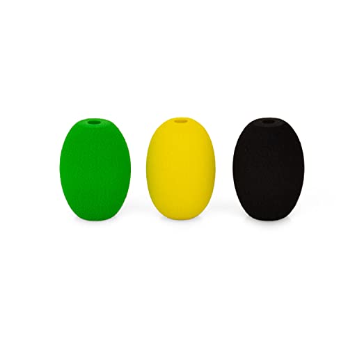AFH Webshop Schreibhilfe | Griffverdickung | Soft Egg | 3er Set | grün, gelb, schwarz von AFH Webshop