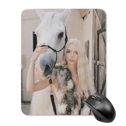 AFLJNYNN Anya Taylor-Joy Tasks Anti-Rutsch-Steuerung, Minimalistisches Mauspad, stützend, bequem, rutschfest AFLJNYNN Anya Taylor-Joy Tasks Anti-Rutsch-Steuerung, Minimalistisches Mauspad, stützend, bequem, rutschfest von AFLJNYNN