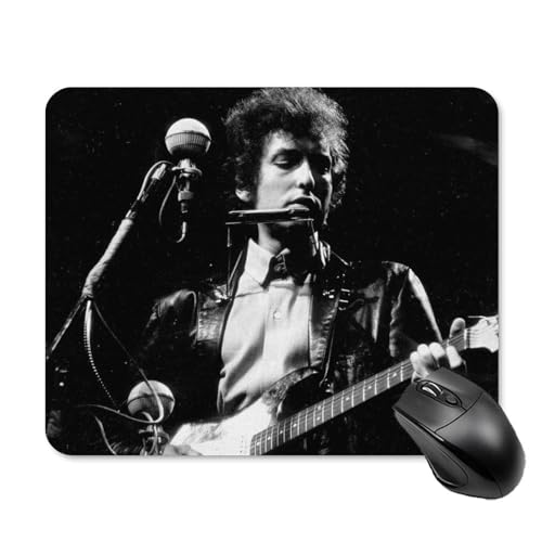 AFLJNYNN Bob Dylan Mauspad mit langlebiger Basis, komfortabel, glatte Oberfläche, Arbeitsplatzaufgaben, minimalistisch, flexibel AFLJNYNN Bob Dylan Mauspad mit langlebiger Basis, komfortabel, glatte Oberfläche, Arbeitsplatzaufgaben, minimalistisch, flexibel von AFLJNYNN