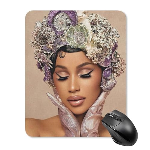 AFLJNYNN Cardi B Gummibeschichtung, rutschfestes Mauspad, Design, Studium, rutschfest, für stabile Aufgaben zu Hause AFLJNYNN Cardi B Gummibeschichtung, rutschfestes Mauspad, Design, Studium, rutschfest, für stabile Aufgaben zu Hause von AFLJNYNN