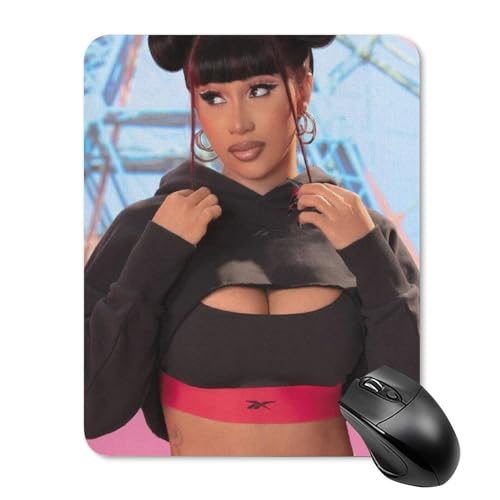 AFLJNYNN Cardi B Mauspad für die Schule, praktische Oberfläche, schlank, ultradünn, präzises Tracking, flexibel, bequem AFLJNYNN Cardi B Mauspad für die Schule, praktische Oberfläche, schlank, ultradünn, präzises Tracking, flexibel, bequem von AFLJNYNN